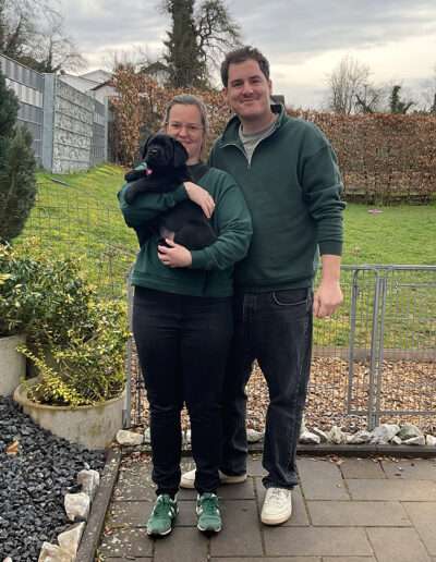 Sabrina und Sebastian mit Sky