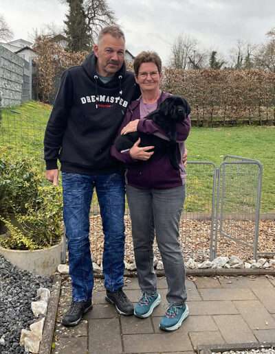 Christine und Andreas mir Ivy